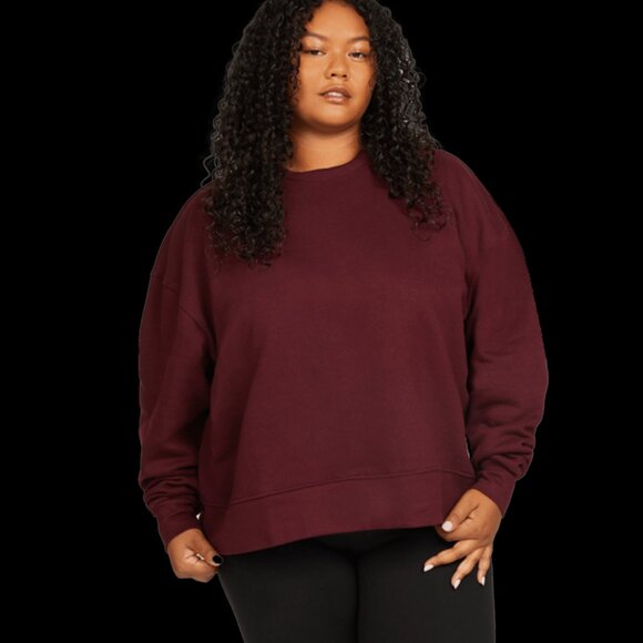 WEWOREWHAT BURGUNDY SWEATSHIRT - Picture 1 of 12